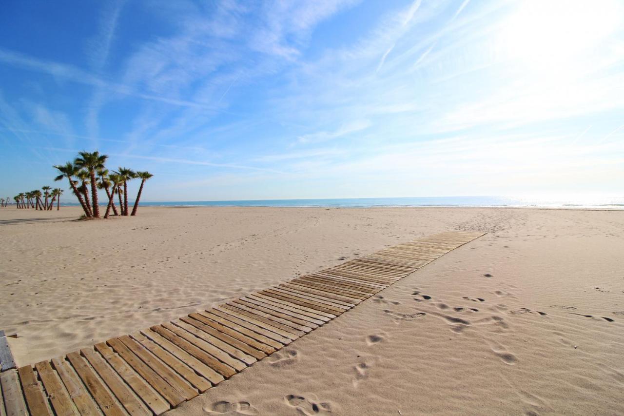 Global Properties, Apartamento Con Terraza Y Piscina A Un Paso De La Playa Canet d'En Berenguer Dış mekan fotoğraf