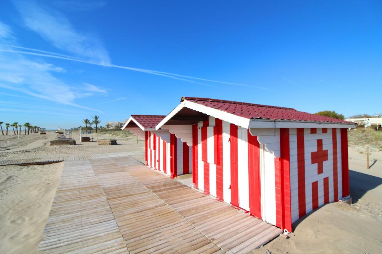 Global Properties, Apartamento Con Terraza Y Piscina A Un Paso De La Playa Canet d'En Berenguer Dış mekan fotoğraf